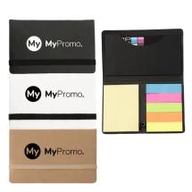 Notitiehouder | Karton | 150 plakbriefjes | Recyclebaar en biologisch afbreekbaar