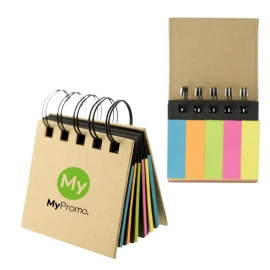 Carnet de note avec post-it | 250 post-it | 2 tailles différentes