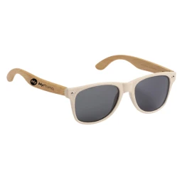 Sonnenbrille | Bambus | Dunkle Gläser | Eco