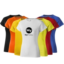 Round neck t-shirt | Polyester | For women