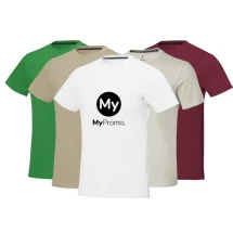 Korte mouwen heren T-shirt | Katoen 160g/m² | Full-colour print | Versterkte schouders