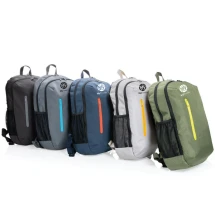 Klassieke rugzak | RPET | 14L | Gekleurde rits vooraan