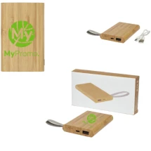 Power bank | Bamboo | 5000 mAh | Eco Friendly
