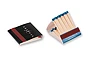 Boîte d'allumettes | Bois et carton recyclé | 20 allumettes | Impression en couleur