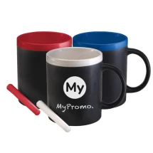 Mok | Steengoed | 300ml | Met krijtjes | Kleine hoeveelheid