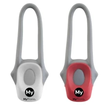 Fahrradlicht | Kunststoff und Silikon | Zwei Blinkoptionen