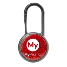 Sicherheitsleuchte | PP-Kunststoff | Karabinerhaken