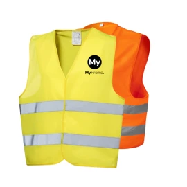 Sicherheitsweste | Polyester | XL | Mit Tasche | Für den professionellen Einsatz | Entspricht den EU-Vorschriften