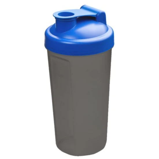 Shaker | BPA-vrij plastic | 600 ml | Praktisch | Blauw Grijs