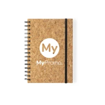 A5 Spiralnotizbuch | 100 Seiten | Korkeinband