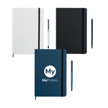 A5 klassisches Notizbuch | Inkl. Stift | Viele Farben