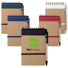 A6 spiral notebook | 70 pages | Recycled cardboard