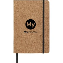 Notitieboek A5 | Kurk | 80 vellen | Met zwarte elastiek