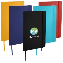 A5 notebook | Paper 80g/m² & Thermo PU | 80 lined pages | Soft touch | Document pocket