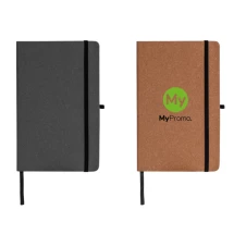 A5 notitieboek | 160 blanco pagina's | Gerecycled leren omslag