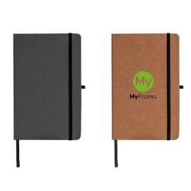 A5 notebook | 160 blank pages | Recycled leather cover