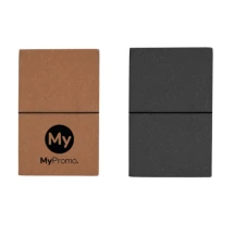 A5 notitieboek | 160 pagina's | Gerecycled leren omslag