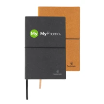 A5 Notizbuch | Recyceltes Leder | 80 Blatt