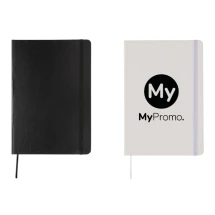 A5 notitieboek | Papier 70 g/m² | 144 crèmekleurige blanco pagina's | Elastische sluiting