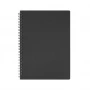 Spiral A5 notebook | Recycled cardboard 325g/m² & paper | 80 sheets | Made in France