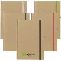 A5 Notizbuch | Recycelter Karton & Papier 70g/m² | 160 linierte Seiten | Nachhaltig