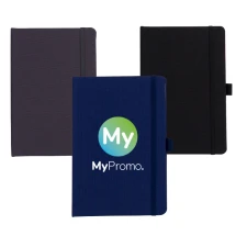 A5 Notizbuch | rPET und Recyclingpapier | 160 karierte Seiten | Nachhaltig