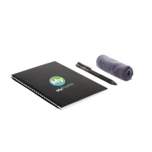 Wiederverwendbares Notizbuch | Recyclingpapier | 36 linierte Seiten | Kompatibel mit jeder Dokumentenscan-App