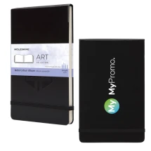 Moleskine Aquarellalbum | FSC-zertifiziertes Papier | 13x21cm | 72 Seiten | Innentasche