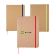 A5 notitieboek | Gerecyclede kaft & gerecycled papier 70g/m² | 72 vellen | Duurzaam