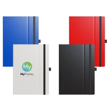 BIC Partner A5 Notizbuch | FSC-zertifiziertes Papier 80 g/m² | Linierte Seiten | Hardcover | Hergestellt in Italien