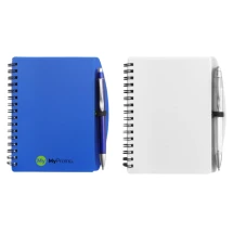 Spiraal notitieboek A6 | 65 gelinieerde pagina's | Inclusief pen