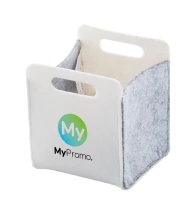 Organiseur de bureau | rPET | Avec poignées découpées | Impression en quadrichromie