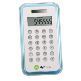 Calculator | Aluminium front cover | 8 digits | Cell battery included