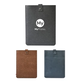 Laptop sleeve | Recycled leather | 14" | Sustainable | Made in the Netherlands
