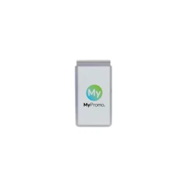 Paper clip | Metal | 2,5x1,3cm | Suitable for bidding 15 pages | Suitable for narrow logos | In a recycled cardboard desk box