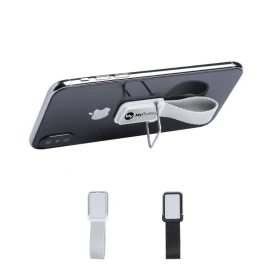 Bold adhesive smartphone holder with strap | Resistant polyester | individual design bag