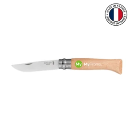 Opinel pocket knife | Beech wood & stainless steel | 19cm | Varnish protective layer | Made in France