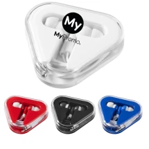 Rebel oordopjes | Plastic | One size | Met triangulair case