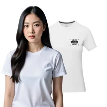 Col ras du cou | Coton 160 g/m² | Pour femmes | Haute qualité