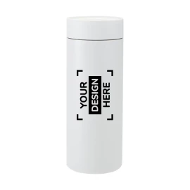 Bouteille d'eau Illuminate 650 ml | Acier inoxydable double paroi | Matériau recyclé RCS | Jeu de couvercle en 3 pièces