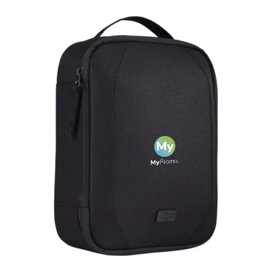 Case Logic Accessoiretas | Gerecycled polyester | 27,5x18,5x9,5cm | Meerdere zakken | zwart