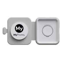 Chargeur de voyage sans fil | Cuir PU | Pliable | 15W | 2-en-1