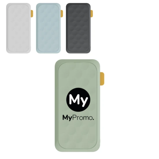 Powerbank | Gerecycled ABS | 10.000 mAh | 20W | aqua blauw