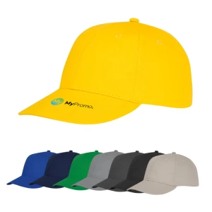 Cap | Baumwoll-Twill | 6 Panels | Kopfgröße: 58 cm | Atmungsaktivität
