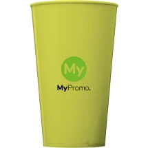 Becher | Kunststoff | 375 ml | Transparente und undurchsichtige Farben | Hergestellt in Großbritannien