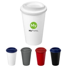 Doppelwandiger Becher | Recycelter PP-Kunststoff | 350ml