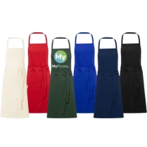 Apron | 2 adjacent pockets & strap closure | Organic cotton | Multiple colours