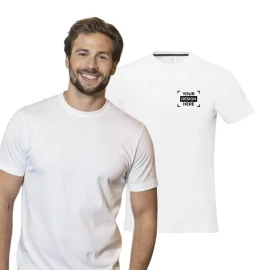 Kurzarm-Herren-T-Shirt | Baumwolle 160g/m² | Vollfarbdruck | Verstärkte Schultern