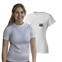 T-shirt à col rond | Polyester | Pour femmes