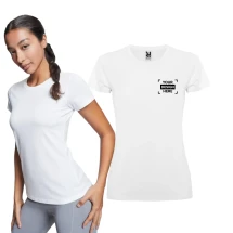 Camiseta deportiva Roly | 100% Poliéster | Fácil lavado | Para mujer